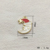 100pcs Christmas Pendants Sock Glove Hat Charm DIY Jewelry Findings