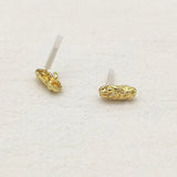 100pcs Zinc Alloy Oval Ear Studs DIY Jewelry Findings