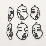 Zinc Alloy Pendants for Jewelry DIY, 100pcs