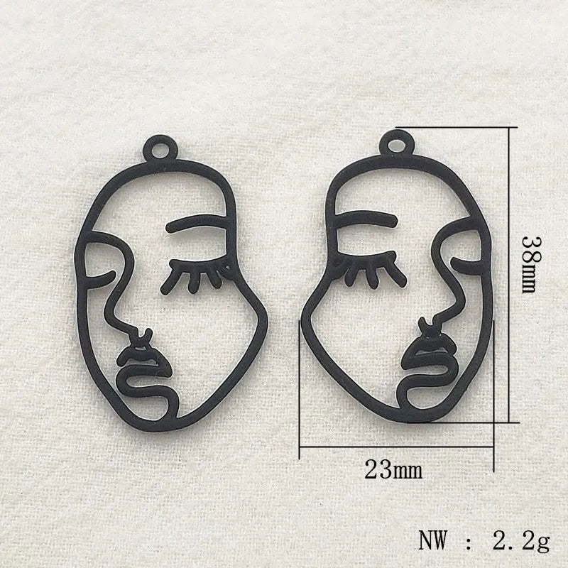Zinc Alloy Pendants for Jewelry DIY, 100pcs