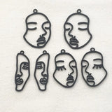 Zinc Alloy Pendants for Jewelry DIY, 100pcs
