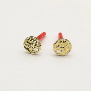 10mm 100pcs Zinc Alloy Round Ear Stud DIY Parts
