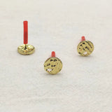 10mm 100pcs Zinc Alloy Round Ear Stud DIY Parts