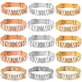 Arrival 10mm Love Heart MOM Charms Bracelets Set Stainless Steel Mesh Bracelet