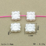 2000pcs Pearls Flower Beads For Necklace/Earrings DIY Parts