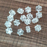 Clear Flower Shape Beads DIY Jewelry Findings 950pcs