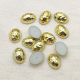 UV Flat Oval Beads 10x14mm 300pcs for DIY Jewelry Making