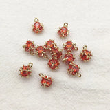 Arrival! 10x8mm CZ Square Charm 50pcs