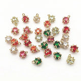 Arrival! 10x8mm CZ Square Charm 50pcs