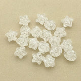 800pcs Clear Crack Star Beads DIY Jewelry Findings