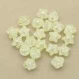 800pcs Clear Crack Star Beads DIY Jewelry Findings
