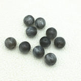 12/15mm Resin Marble Effect Round Beads for Jewelry DIY - 10pcs