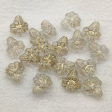 1300pcs Clear Bronzing Flower Beads DIY Jewelry Findings