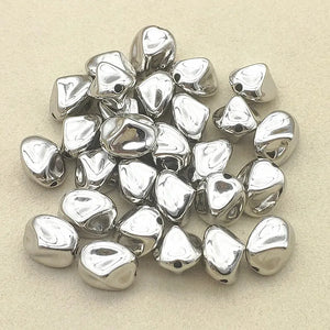 400pcs CCB Irregular Twist Beads For Necklace/Earrings DIY Parts
