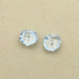 1000pcs Clear Abacus Interval Beads For DIY Jewelry - 12x7mm