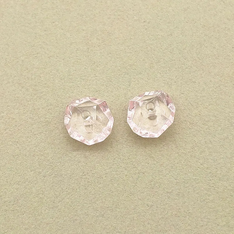 1000pcs Clear Abacus Interval Beads For DIY Jewelry - 12x7mm