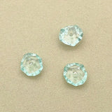 1000pcs Clear Abacus Interval Beads For DIY Jewelry - 12x7mm
