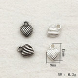 Heart Shape Beads for DIY Jewelry Making, 1000pcs