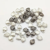 Heart Shape Beads for DIY Jewelry Making, 1000pcs