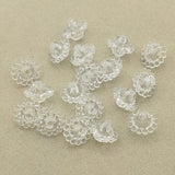 Arrival! 12x9mm 1300pcs Clear Abacus Beads Jewelry DIY Parts