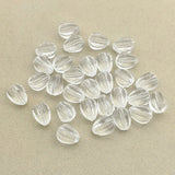 Clear Acrylic Stripe Drop Beads 880pcs for DIY Jewelry Making