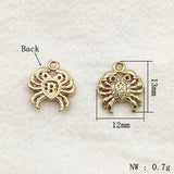 50pcs CZ Copper Charm For Jewelry Making DIY Parts