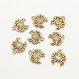 50pcs CZ Copper Charm For Jewelry Making DIY Parts