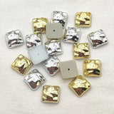 13mm 200pcs UV Flat Square Beads DIY Jewelry Findings