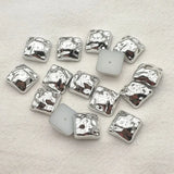 13mm 200pcs UV Flat Square Beads DIY Jewelry Findings