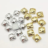 13mm 200pcs UV Flat Square Beads DIY Jewelry Findings