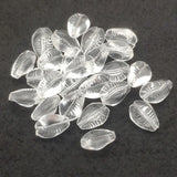 Clear Conch Shape Acrylic Beads 490pcs For DIY Jewelry