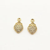 30pcs Arrival Cubic Zirconia Charm for Necklace Earring DIY