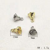 100pcs Flower Shape Charm for Necklace Earring DIY Parts