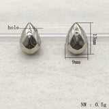 300pcs CCB Effect Drop Beads for DIY Jewelry - 13x9mm