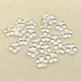 Clear Acrylic Flower Beads 1100pcs for Necklace Earring DIY