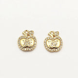 20pcs Plating Cubic Zirconia Charm Necklace Earring DIY Accessories