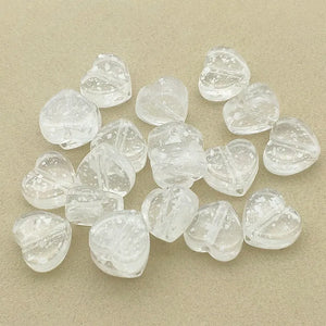 470pcs Snowflake Heart Beads Necklace Earrings DIY Parts