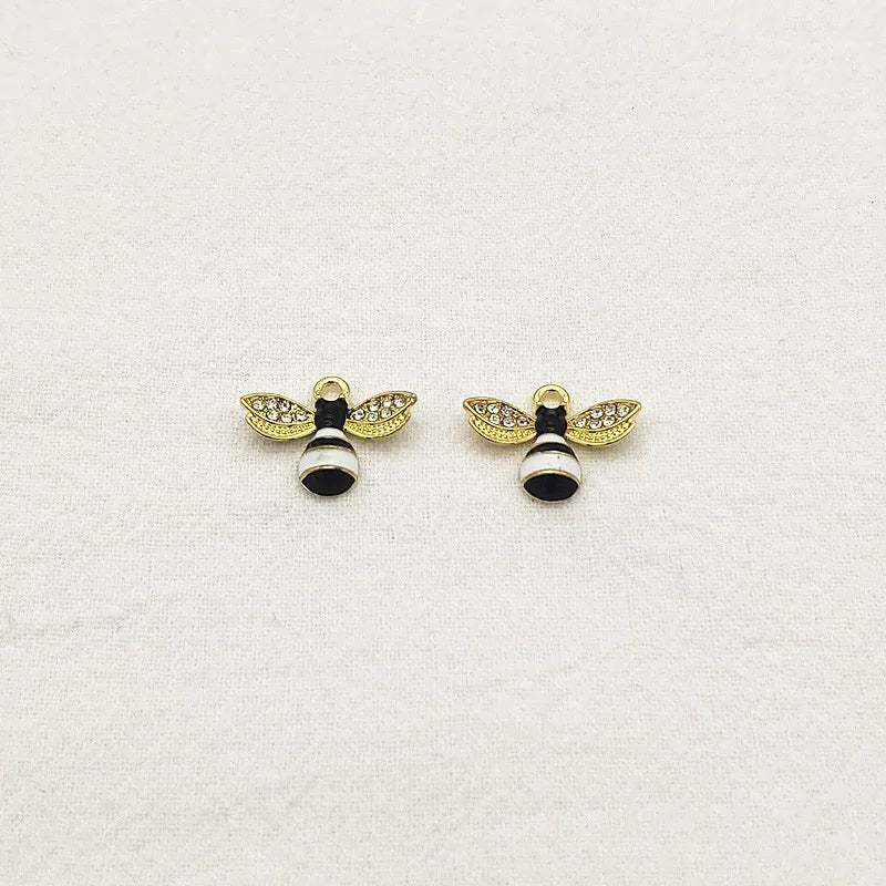 Arrival! 14x17mm 100pcs Butterfly Charm Earring DIY Parts