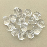 Clear/Frosted Heart Beads 280pcs DIY Jewelry Findings