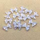 850pcs Clear Magic Bows Beads for DIY Earrings/Necklace