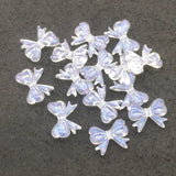 850pcs Clear Magic Bows Beads for DIY Earrings/Necklace