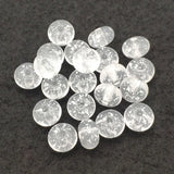 470pcs Snowflake Effect Wheel Beads Jewelry Findings DIY Parts