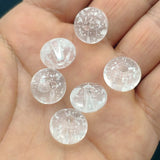 470pcs Snowflake Effect Wheel Beads Jewelry Findings DIY Parts