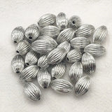 Arrival! Brass Pendant Stripe Oval Beads 100pcs