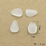 1500pcs Acrylic Frosted Petal Beads - DIY Jewelry Parts