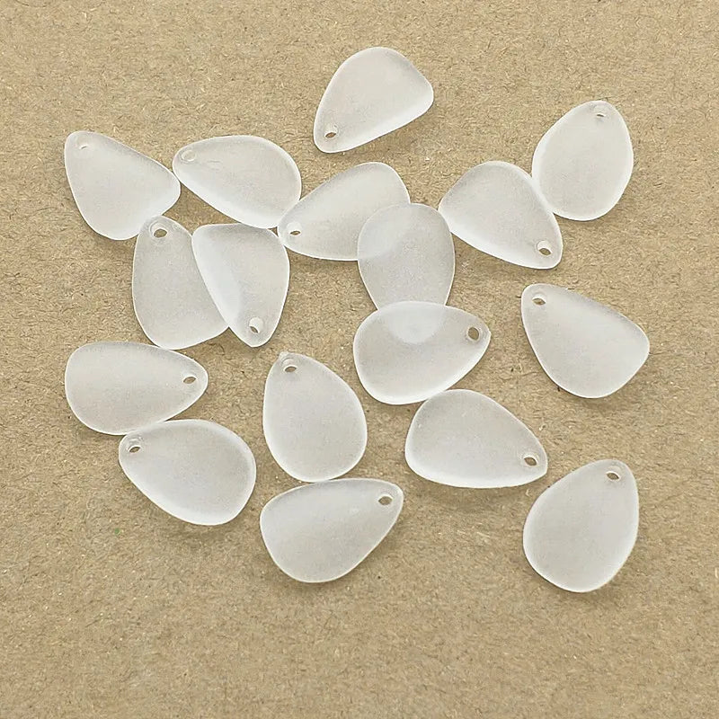 1500pcs Acrylic Frosted Petal Beads - DIY Jewelry Parts