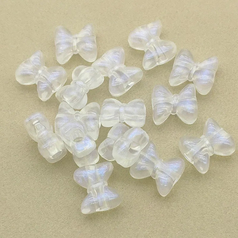Clear Magic Bows Beads For DIY Jewelry - 480pcs