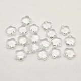 650pcs Clear Acrylic Flower Beads for Necklace/Earring DIY