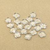 650pcs Clear Acrylic Flower Beads for Necklace/Earring DIY