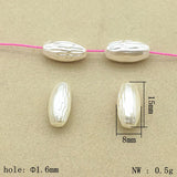 1000pcs Oval Pearls Beads For Jewelry Making DIY Parts